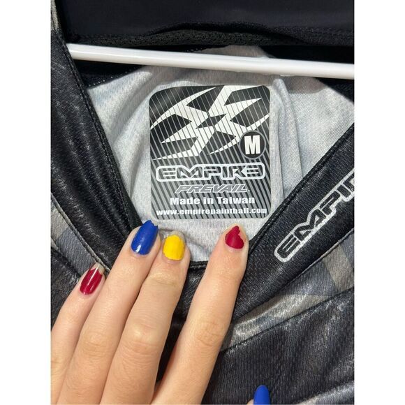 NWT Empire 2016 Prevail F6 Paintball Black Jersey Men's Medium - Picture 4 of 9